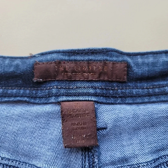 The Limited Jeans Womens Size 10 Blue Flat Front 5 Pocket Stretch Bootcut - Picture 6 of 9